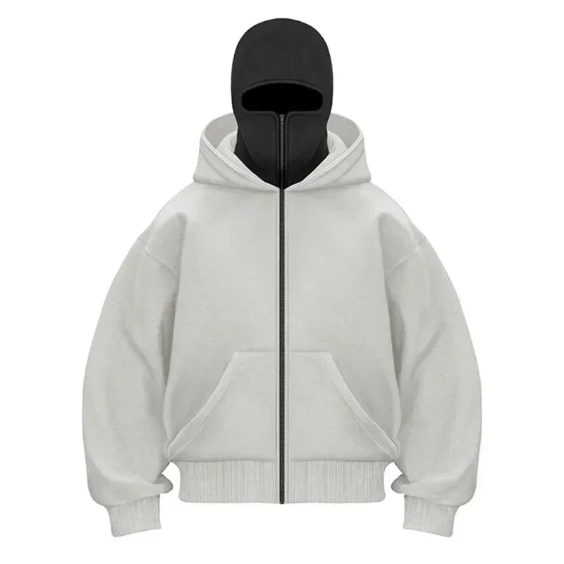 Two-Tone Balaclava Sweatshirt β Dual Edition